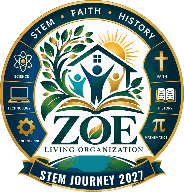 STEM, Faith and History Discovery Journey emblem