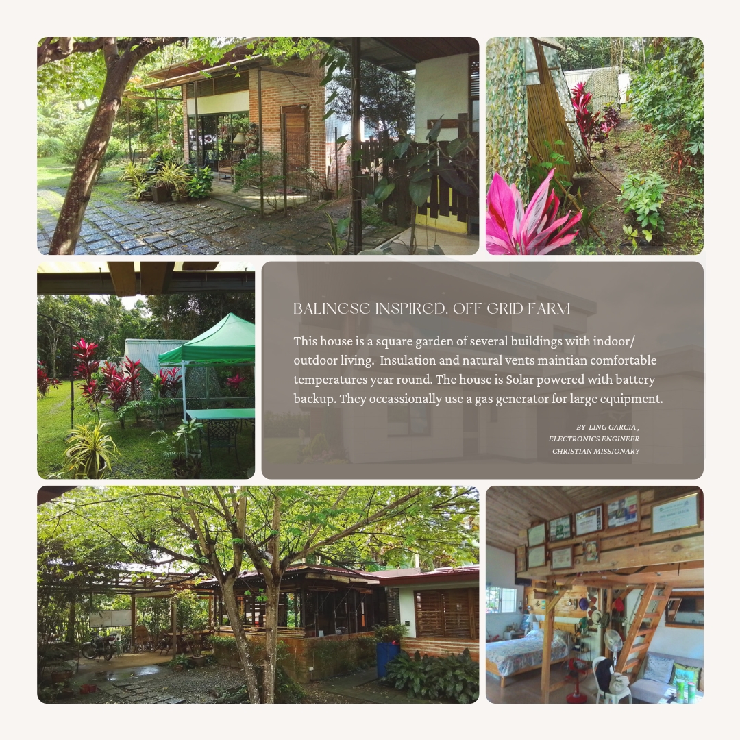 Low-cost abundant living retreat farm in the Philippines