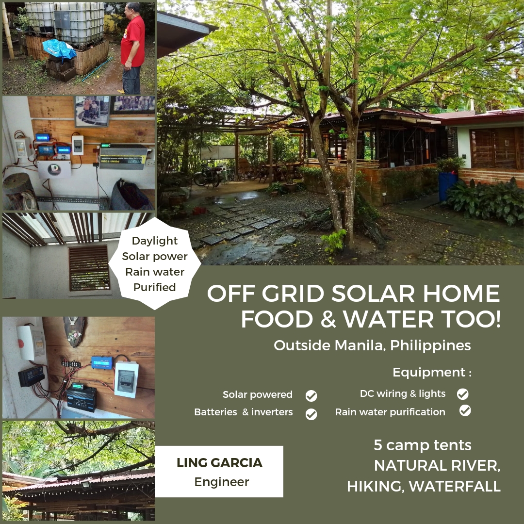 Sustainable Off Grid House on a Farm Retreat Center